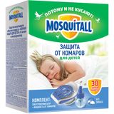 Электрофумигатор и жидкость 30 ночей для детей нежная защита Mosquitall/Москитол 30мл