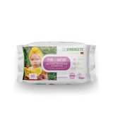 Салфетки влажные детские 0+ алоэ вера и нежный хлопок гипоаллергенные Pure&Nature Synergetic 60шт