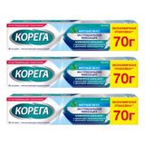 3Х Крем для фиксации зубных протезов вкус мятный Экстра сильный Corega/Корега 70г 3Х Крем для фиксации зубных протезов вкус мятный Экстра сильный Corega/Корега 70г