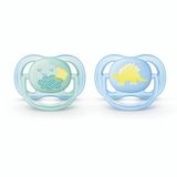 Пустышка для малышей дракон 0-6 мес. Ultra Air Design Philips Avent 2шт (SCF344/20)
