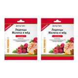 2Х Малина и мед с витамином С Dr.Theiss/Др.Тайсс леденцы 3,25г пакет 52г