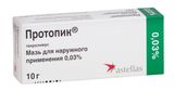 Протопик мазь для наружного применения 0,03% 10г Протопик мазь для наружного применения 0,03% 10г