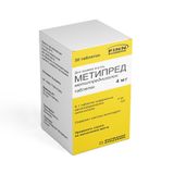 Метипред таблетки 4мг 30шт Метипред таблетки 4мг 30шт