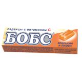 Карамель леденцовая с витамином С Апельсин и лимон Бобс 3.5г 10шт