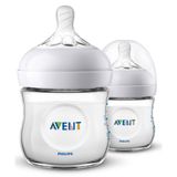 Бутылочка с силиконовой соской из полипропилена Philips Avent 125мл 2шт (SCF030/27)