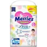 Подгузники-трусики Merries/Меррис 9-14кг 44шт р.L