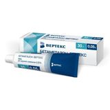 Бетаметазон-Вертекс мазь для наружного применения 0,05% 30г