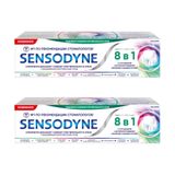 2Х Паста зубная 8 в 1 Sensodyne/Сенсодин 75мл 2Х Паста зубная 8 в 1 Sensodyne/Сенсодин 75мл
