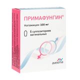 Примафунгин суппозитории вагинальные 100мг 6шт