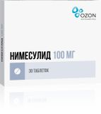 Нимесулид таблетки 100мг 30шт Нимесулид таблетки 100мг 30шт
