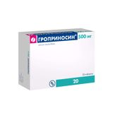 Гроприносин таблетки 500мг 20шт Гроприносин таблетки 500мг 20шт