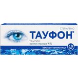 Тауфон капли глазные 40мг/мл 10мл