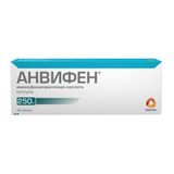 Анвифен капсулы 250мг 20шт Анвифен капсулы 250мг 20шт