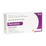Бисомор таблетки п/о плен. 10мг 30шт