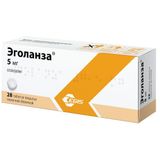 Эголанза таблетки п/о плен. 5мг 28шт Эголанза таблетки п/о плен. 5мг 28шт