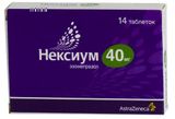 Нексиум таблетки п/о плен. 40мг 14шт