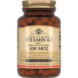 Витамин К2 Натуральный Solgar/Солгар капсулы 100мкг 660мг 50шт