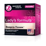 Энерго-тоник Lady's formula/Ледис формула капсулы 800мг 30шт Энерго-тоник Lady's formula/Ледис формула капсулы 800мг 30шт