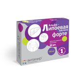 Альфа-липоевая кислота Форте Витамир таблетки 100мг 618мг 30шт