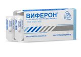 Виферон суппозитории ректальные 150000МЕ 10шт Виферон суппозитории ректальные 150000МЕ 10шт