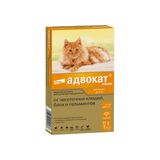 Адвокат капли на холку для кошек весом до 4кг пипетка 0,4мл