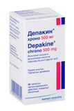 Депакин Хроно таблетки с пролонгированным высвобождением,  п/о плен. 500мг 30шт