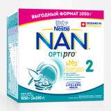 Смесь сухая молочная NAN 2 Optiprо Nestle/Нестле 1050г Смесь сухая молочная NAN 2 Optiprо Nestle/Нестле 1050г