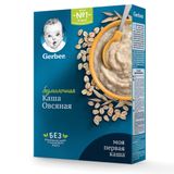 Каша сухая безмолочная овсянка Gerber/Гербер 180г Каша сухая безмолочная овсянка Gerber/Гербер 180г
