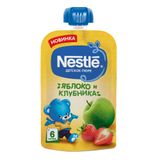 Пюре яблоко и клубника Nestle/Нестле 90г