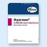 Фрагмин раствор для в/в и п/к введ. шприц с иглой 12500МЕ (анти-Ха)/0,5мл 5шт Фрагмин раствор для в/в и п/к введ. шприц с иглой 12500МЕ (анти-Ха)/0,5мл 5шт