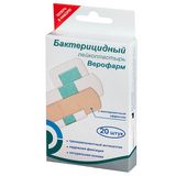 Лейкопластырь бактерицидный телесный Баланс Верофарм 20шт