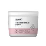 Набор Premium SoftLife/СофтЛайф: Палочки ватные на деревянной основе 150шт+Подушечки 20шт