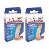 2Х Лейкопластырь бактерицидный на полимерной основе Universal Teneris/Тенерис 76х19мм 20шт 2Х Лейкопластырь бактерицидный на полимерной основе Universal Teneris/Тенерис 76х19мм 20шт