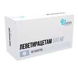 Леветирацетам таблетки п/о плен. 500мг 60шт