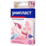 Набор Единороги Унипласт: Лейкопластырь бактерицидный на основе пленки 1,6х5,7см 8шт+1,9х7,2см 12шт Набор Единороги Унипласт: Лейкопластырь бактерицидный на основе пленки 1,6х5,7см 8шт+1,9х7,2см 12шт