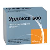 Урдокса 500 таблетки п/о плен. 500мг 50шт Урдокса 500 таблетки п/о плен. 500мг 50шт