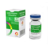 Цефтазидим порошок для приг. раствора для в/в и в/м введ. 1000мг