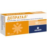 Депратал таблетки п/о плен. кишечнораств. 30мг 14шт Депратал таблетки п/о плен. кишечнораств. 30мг 14шт