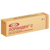 Лоринден С мазь для наружного применения 15г Лоринден С мазь для наружного применения 15г