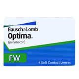 Линзы контактные мягкие бесцветные из полимакона Optima FW (-4.00/8.7/14.0) 4шт Линзы контактные мягкие бесцветные из полимакона Optima FW (-4.00/8.7/14.0) 4шт