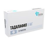 Тадалафил таблетки п/о плен. 5мг 14шт Тадалафил таблетки п/о плен. 5мг 14шт