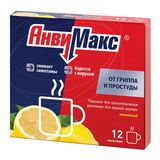АнвиМакс вкус лимона порошок для приг. раствора для приема внутрь саше 5г 12шт