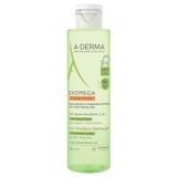 Гель смягчающий очищающий 2в1 для сухой кожи Exomega Control A-derma/А-дерма 200мл