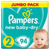 Подгузники детские Mini New Baby Dry Pampers/Памперс 3-6кг 94шт р.2