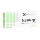 Мебикар таблетки 500мг 20шт Мебикар таблетки 500мг 20шт