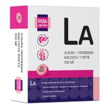 Альфа-липоевая кислота Форте Будь Здоров! таблетки 100мг 60шт