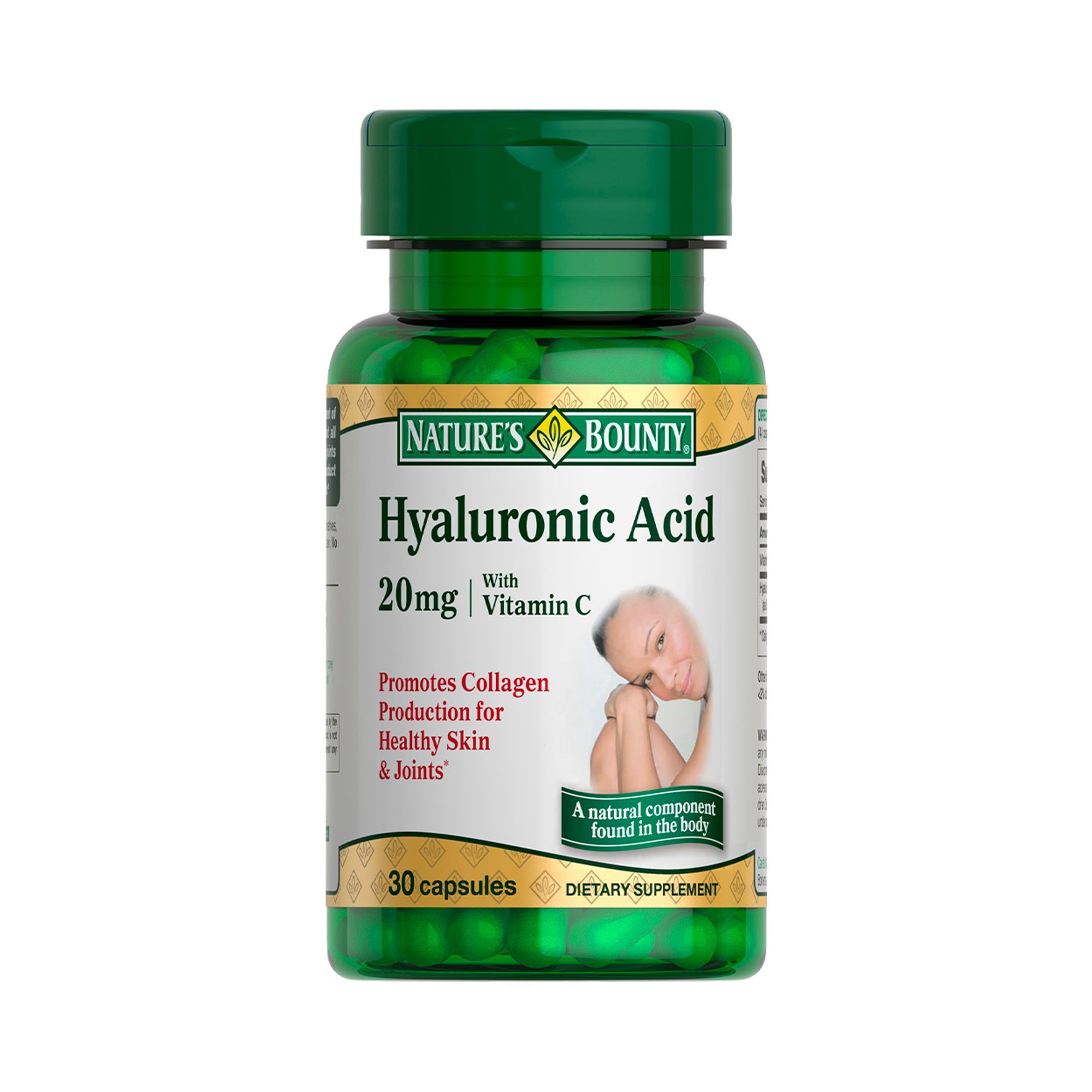 Изображение товара Гиалуроновая кислота Nature's Bounty/Нэйчес баунти капсулы 20мг 30шт