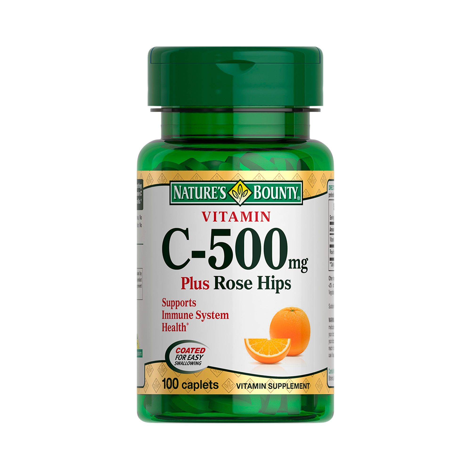 Изображение товара Витамин С с шиповником 500 мг таблетки 100 шт Nature's Bounty