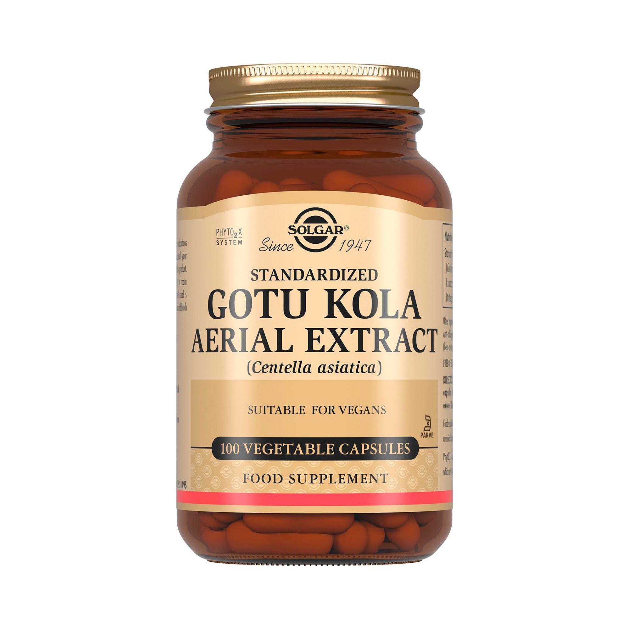 Изображение товара Капсулы Экстракт Готу Кола Solgar 425мг 100шт