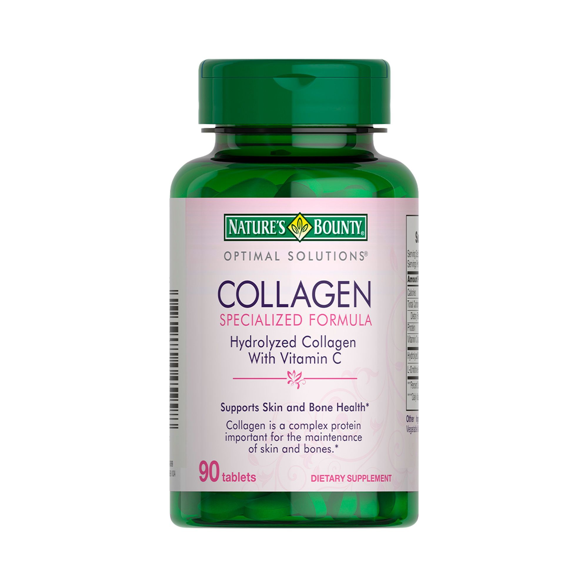Изображение товара Коллаген гидролизованный с витамином С Nature's Bounty/Нэйчес баунти таблетки 1240мг 90шт